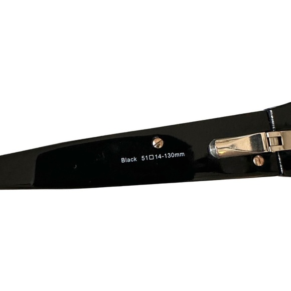 BEBE Fashionista Black Plastic Glasses 51-14-130 mm - Picture 8 of 9